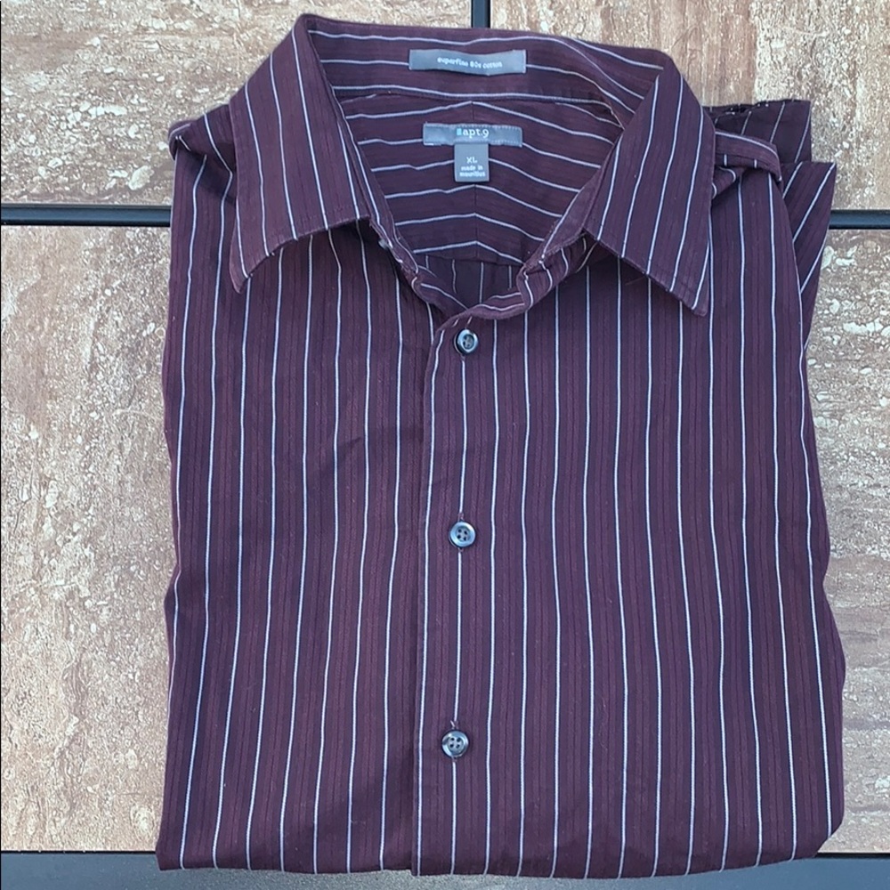 Pinstripe Dress Shirt